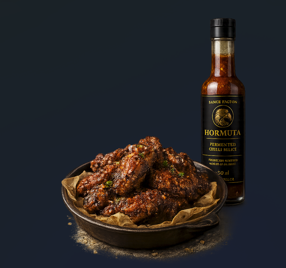 HORMUZA chilli glazed chicken wings